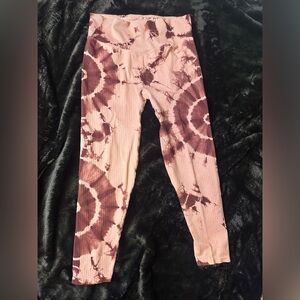 Pink active leggings